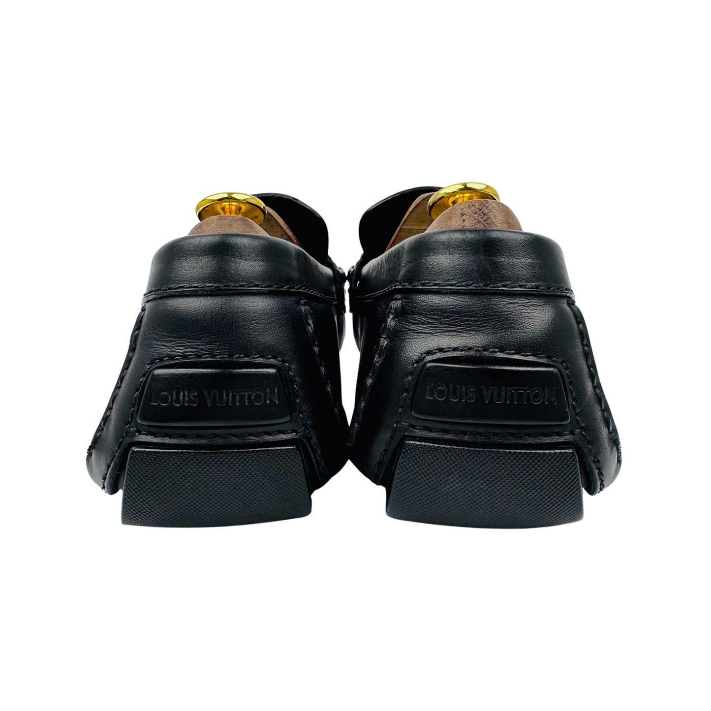 Louis Vuitton Men's Monte Carlo Black Loafers (Size 43.5)