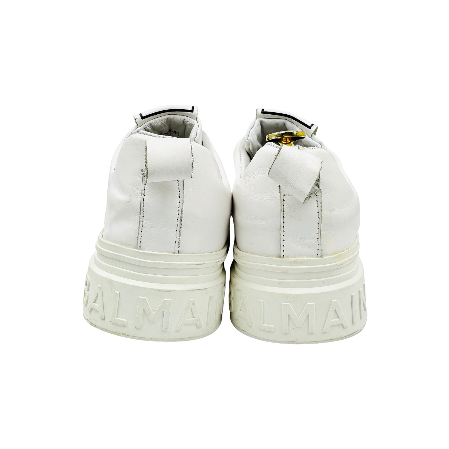 Balmain B-Court Easy White Shoes (Size 41/41.5)