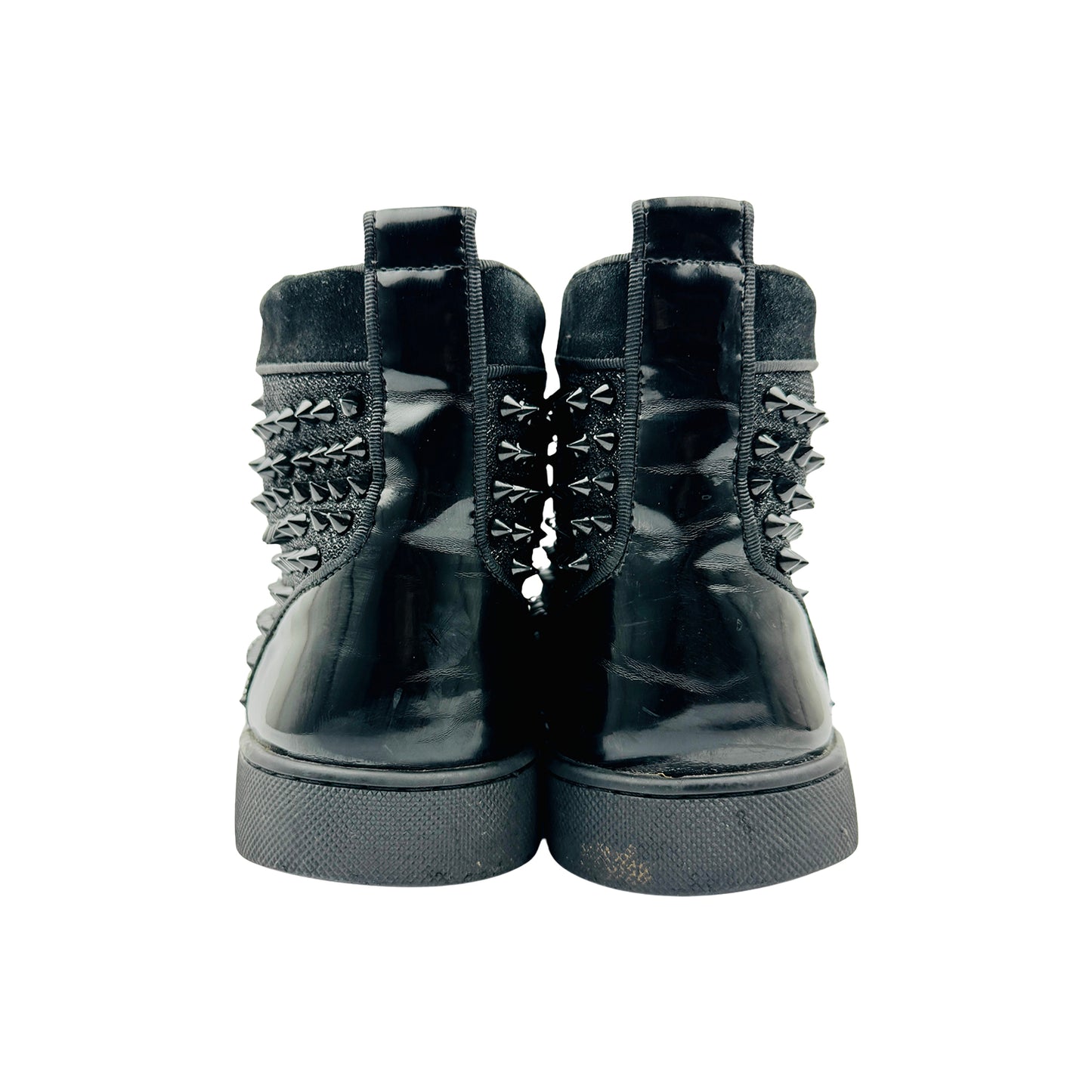 Christian Louboutin Louis Spike Black Sneakers (Size 42.5)