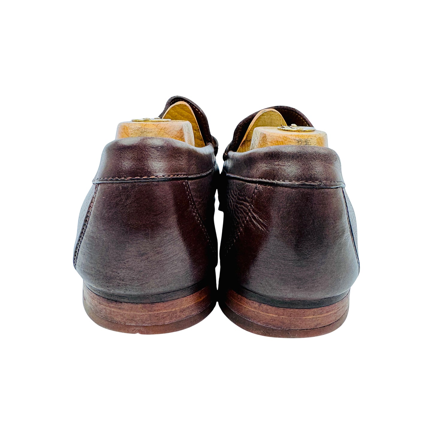 Bally Men's Brown Leather Penny Loafers (Size 44/44.5)