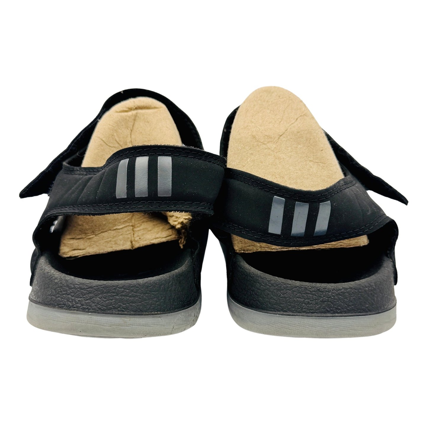 Adidas Adilette 'Black Grey' Sandals (Size 40.5) - FY8649