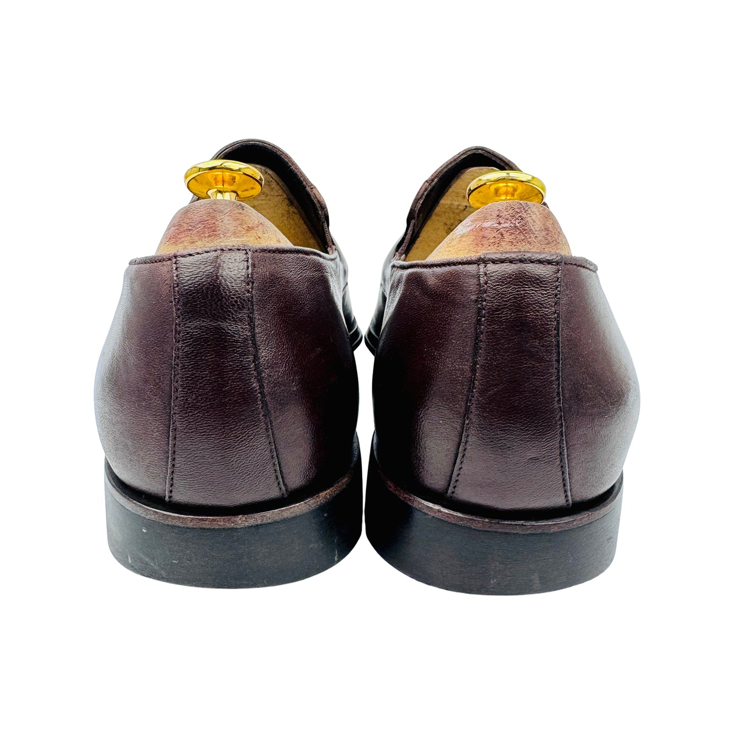 Bruno Magli Raging Dark Brown Loafers (Size 44.5/45)