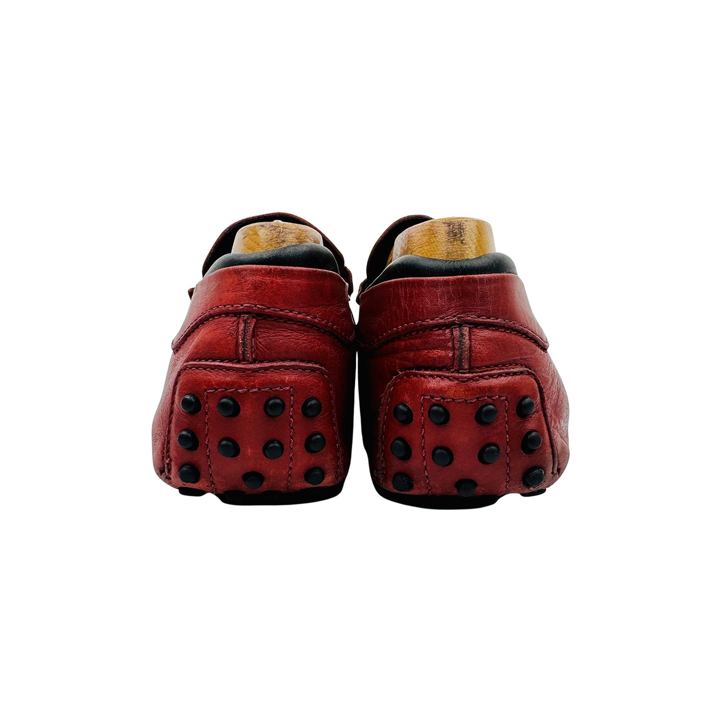 Tod’s For Ferrari Red Driving Loafers (Size 43/43.5)
