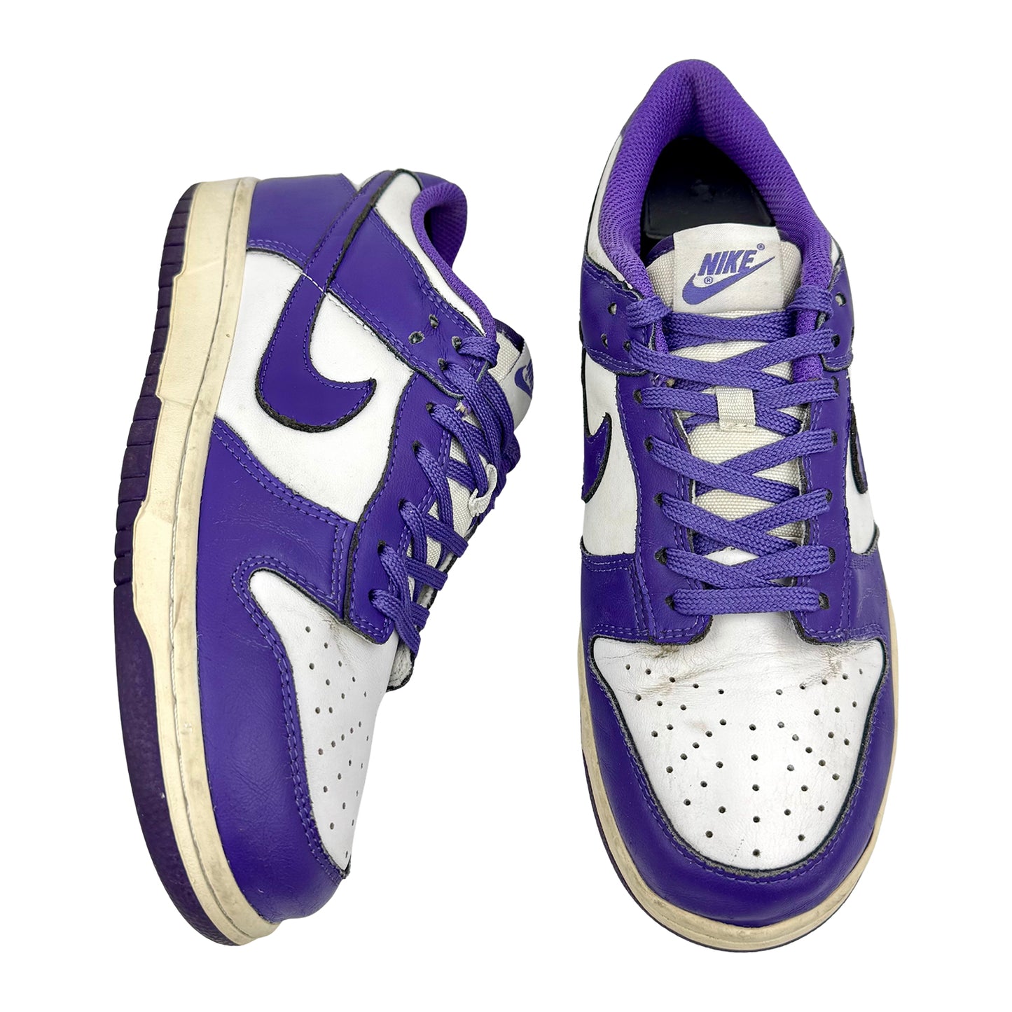 Nike Dunk Low 'Purple White' Sneakers (Size 42) - DM9467-500