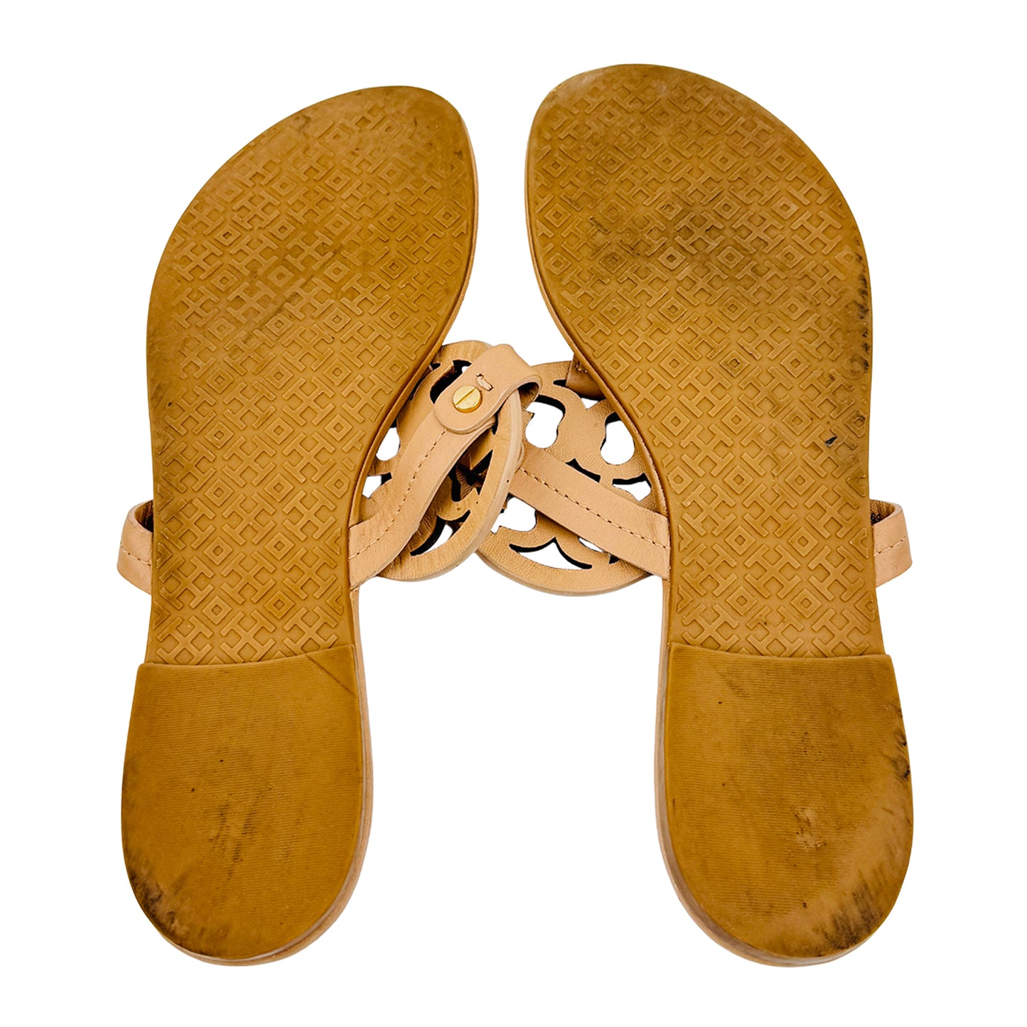 Tory Burch Miller Light Brown Slippers (Size 39.5) - 5930