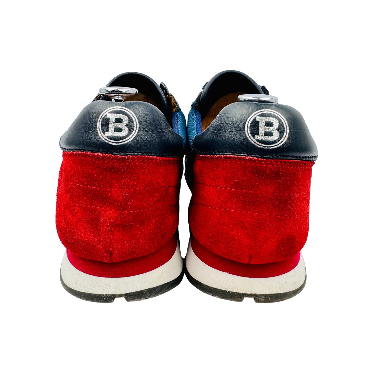Bally Gavino Navy Blue Low-Top Sneakers (Size 44)