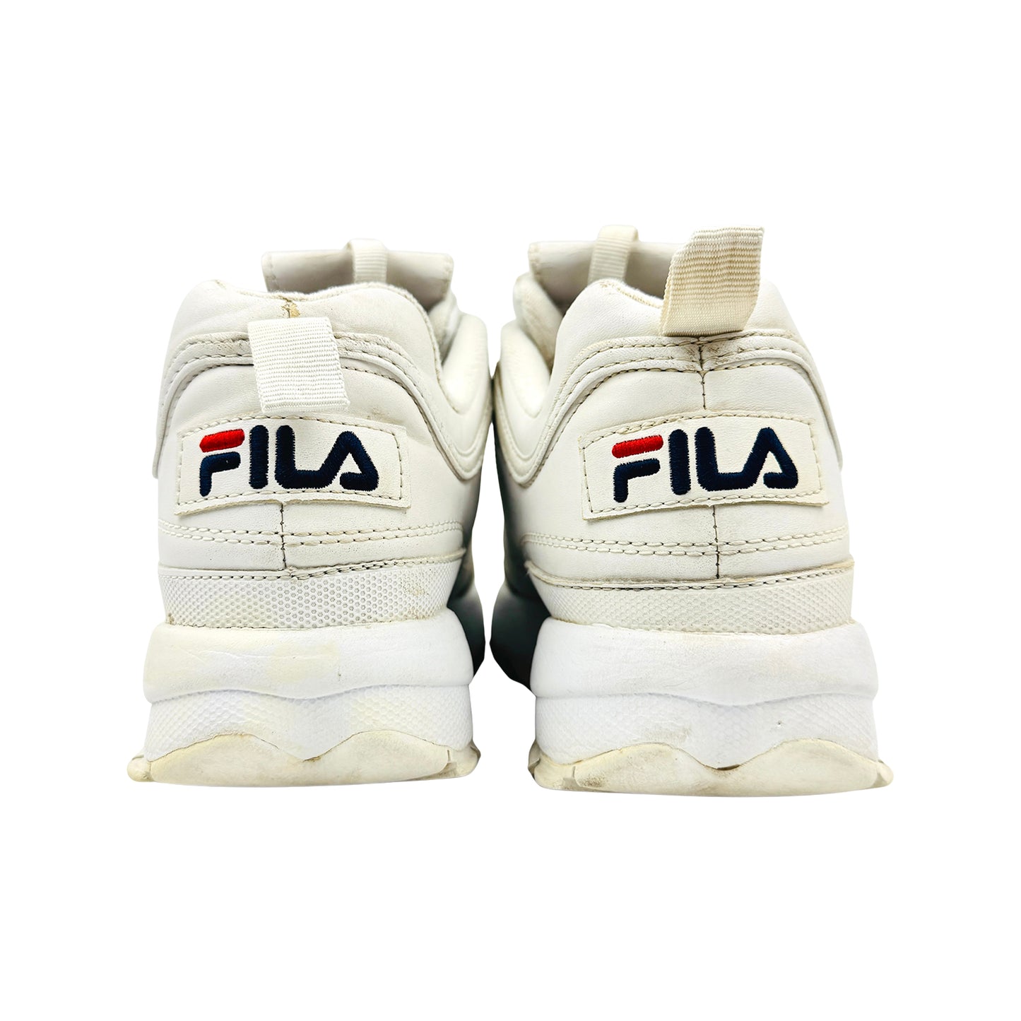 FILA Disruptor II White Shoes (Size 41) - FW01655-111