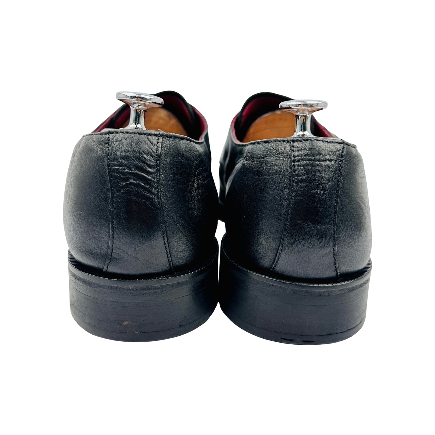 Rojèè Design Black Double Monk Strap Loafers (Size 44/44.5)
