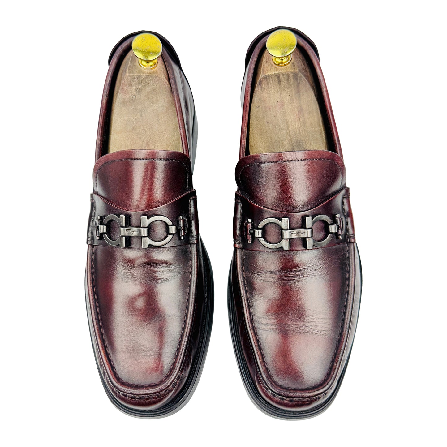 Salvatore Ferragamo David Gancini Bit Loafers (Size 42)