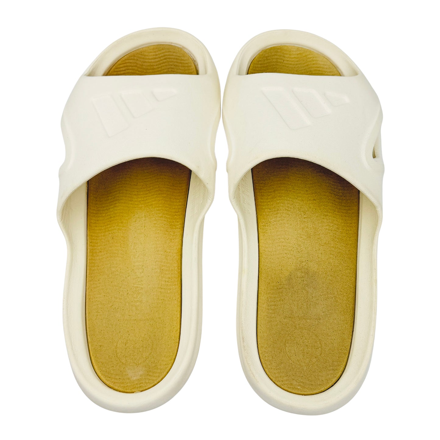 Adidas Adicane Off-White EVA Slides (Size 44/44.5)