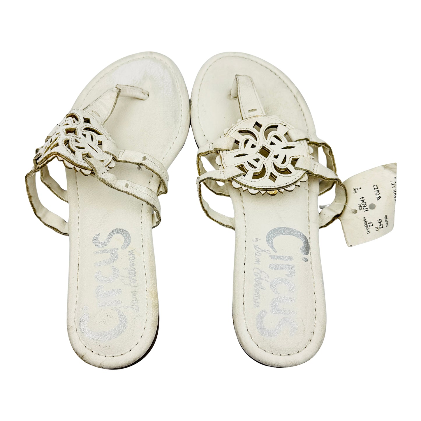 Circus NY Canyon Medallion White Slippers (Size 36.5)