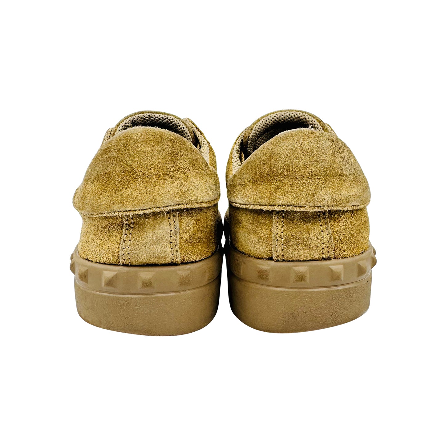 Valentino Garavani Tan Suede Sneakers (Size 40/40.5)