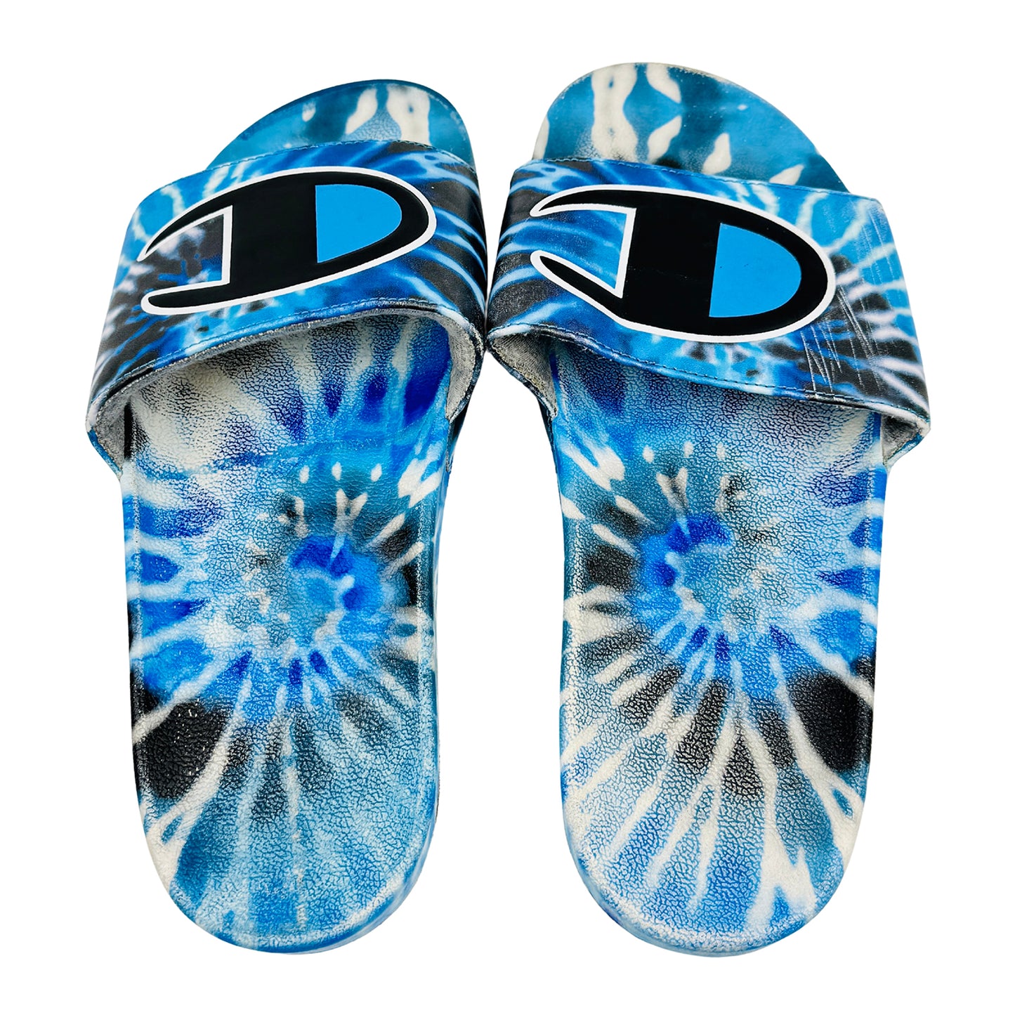 Champion IPO Tie Dye Slides (Size 42.5) - CP101191M