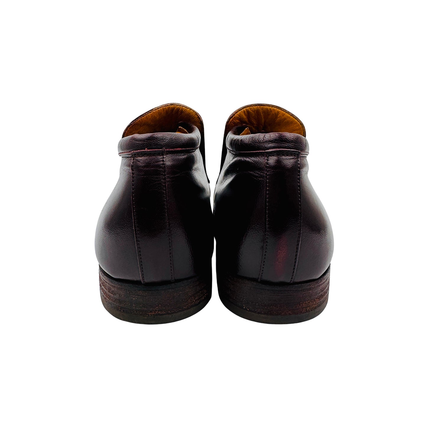 Bally Men's 'Burgundy' Leather Shoes (Size 42.5)