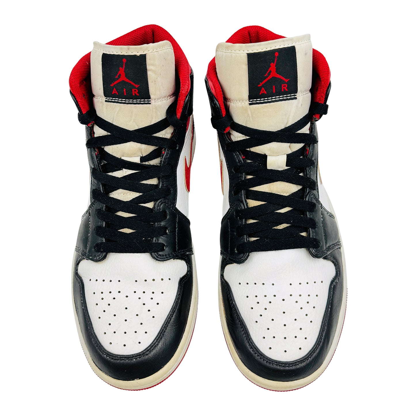 Nike Air Jordan 1 Mid 'Gym Red' Sneakers (Size 42.5) - 554724-122