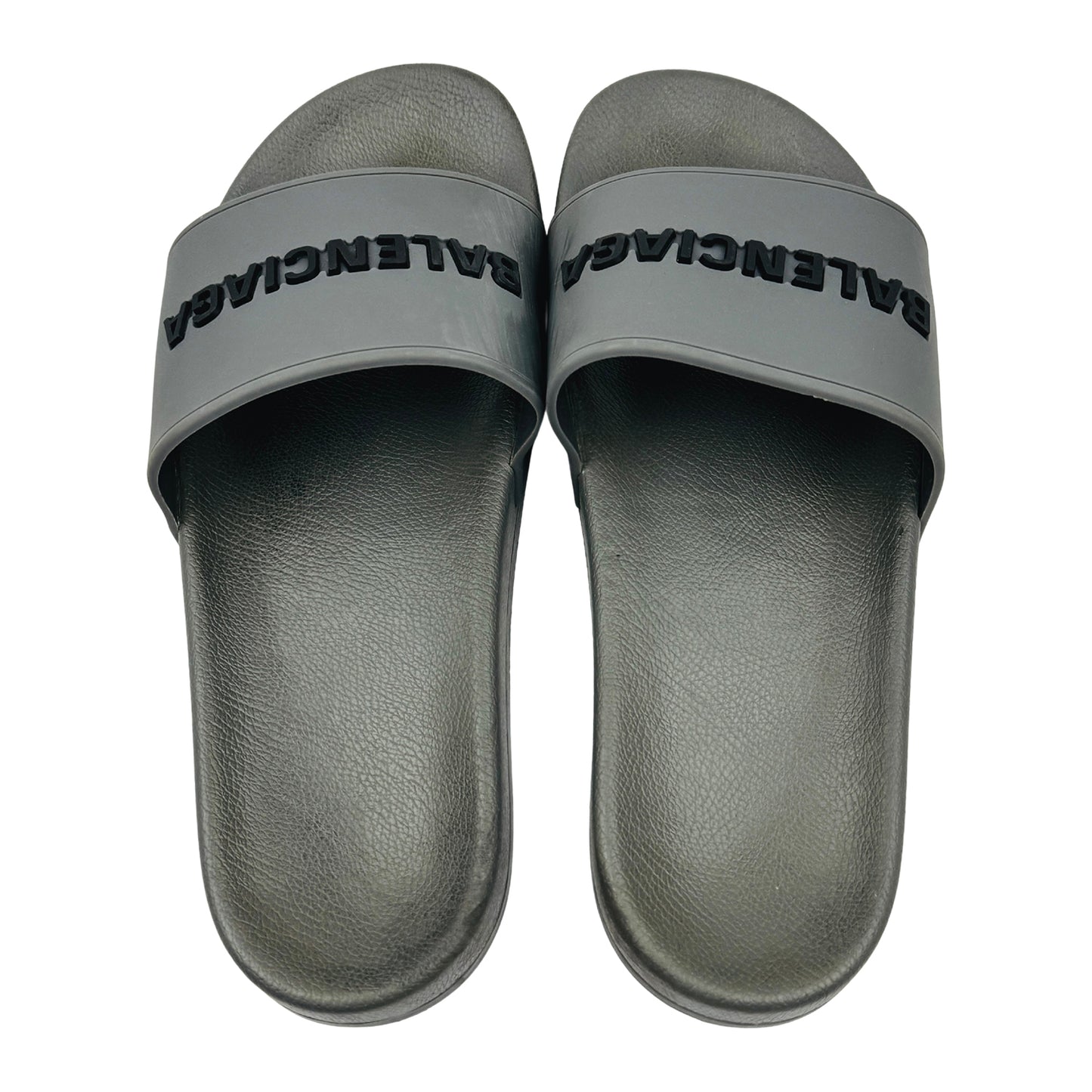 Balenciaga Pool Grey TPU Slides (Size 42)