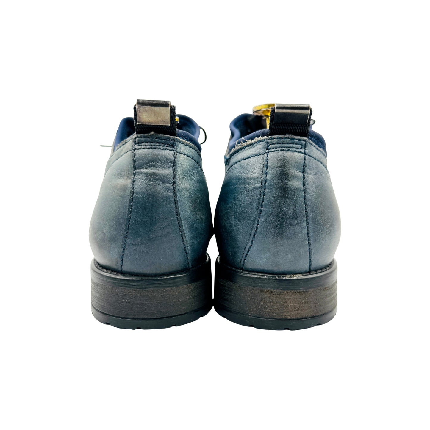 Diesel 'Neo Blue' Leather Derby Shoes (Size 42.5)