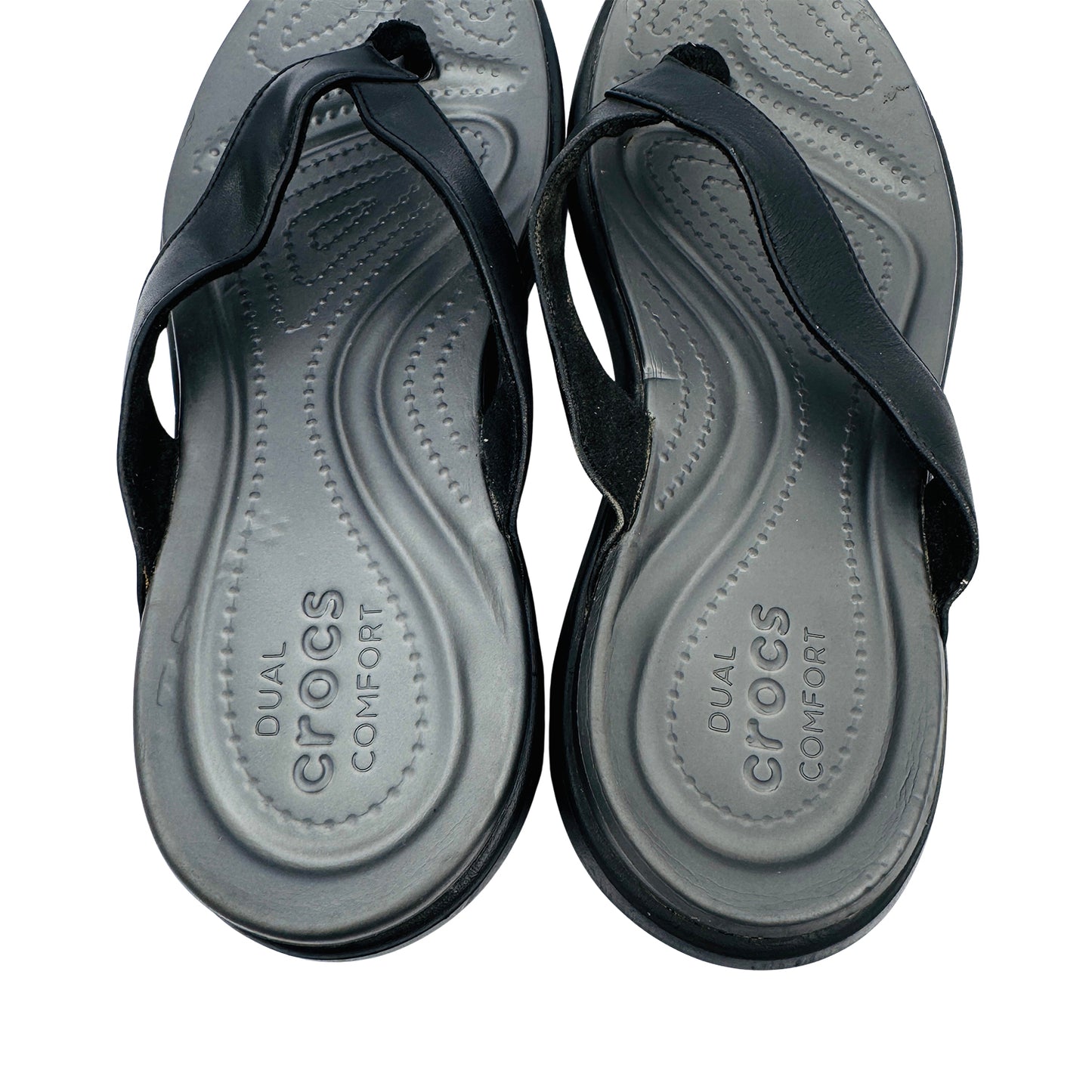 Crocs Capri V Flip Flop Slides (Size 40/41) - Crocs202502