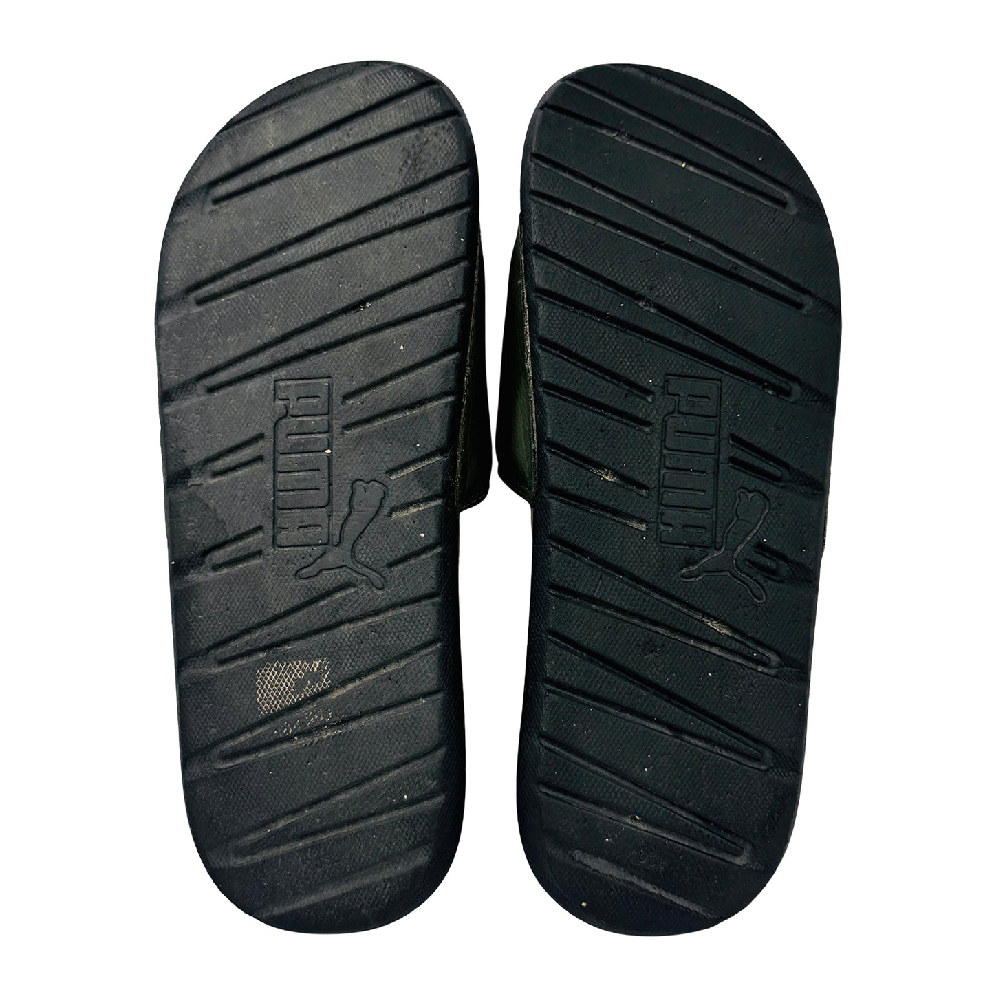 Puma Cool Cat 2.0 Green Black Slides (Size 41.5/42)