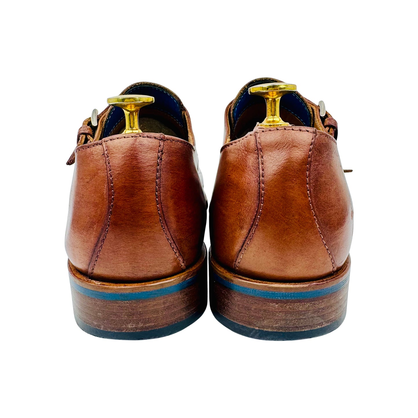 Giorgio 1958 Men's Brown Leather Shoes (Size 42.5)