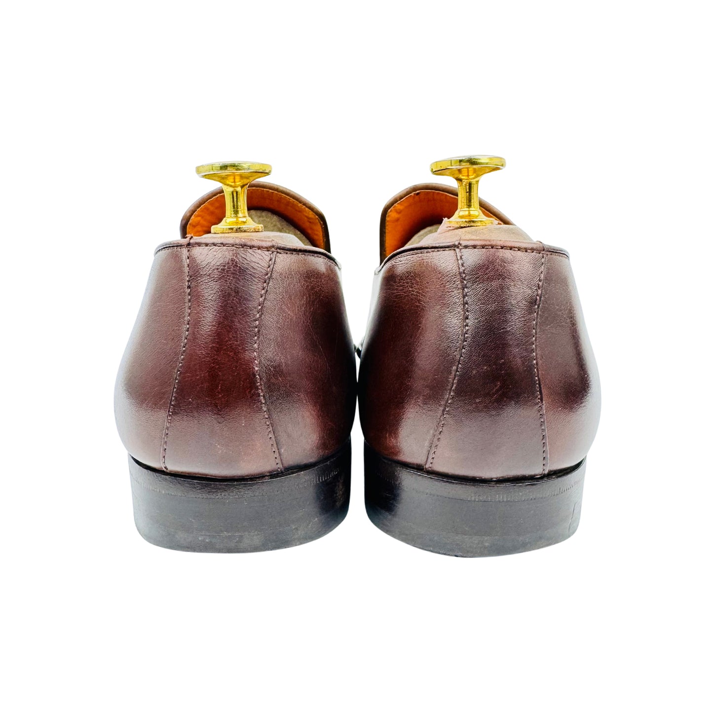 Magnanni Men's Brown Leather Loafers (Size 41/41.5)