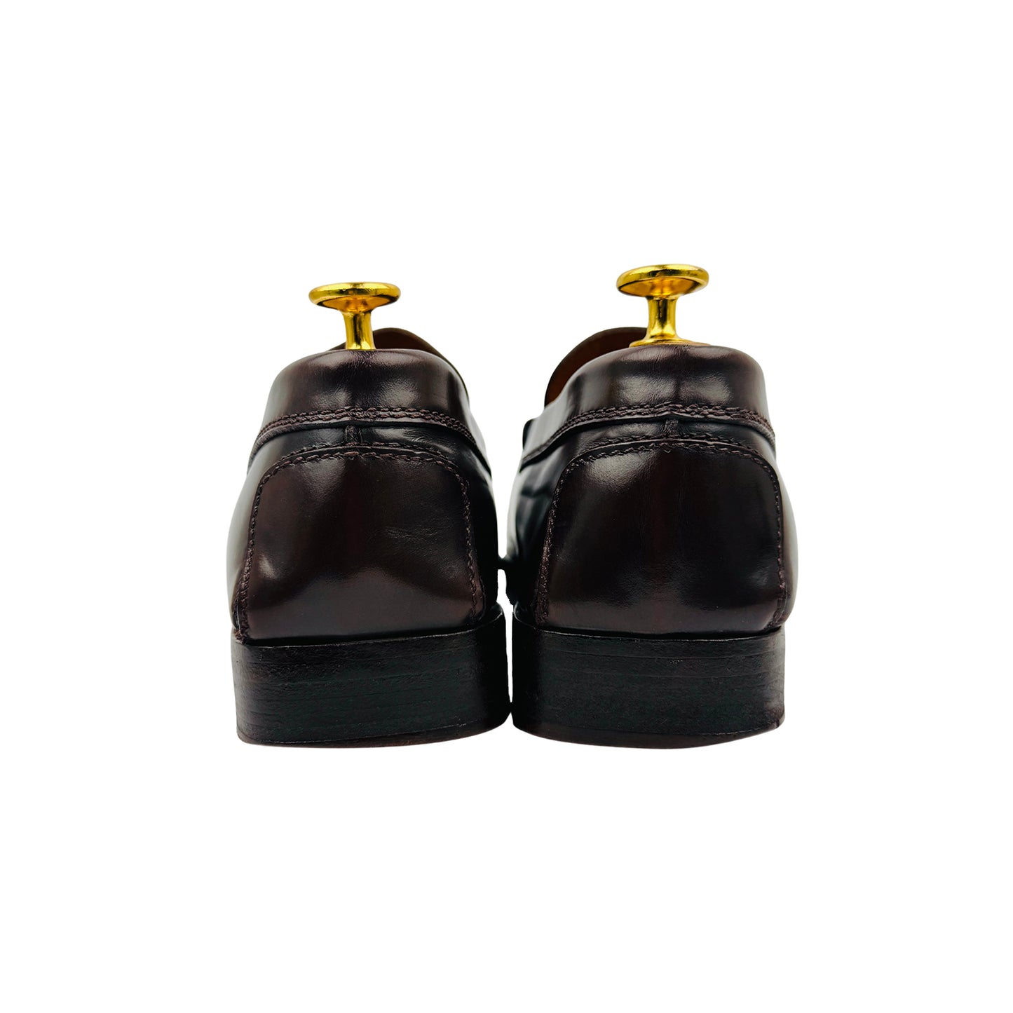 Tod's Men's Cognac Brown Leather Loafers (Size 43)