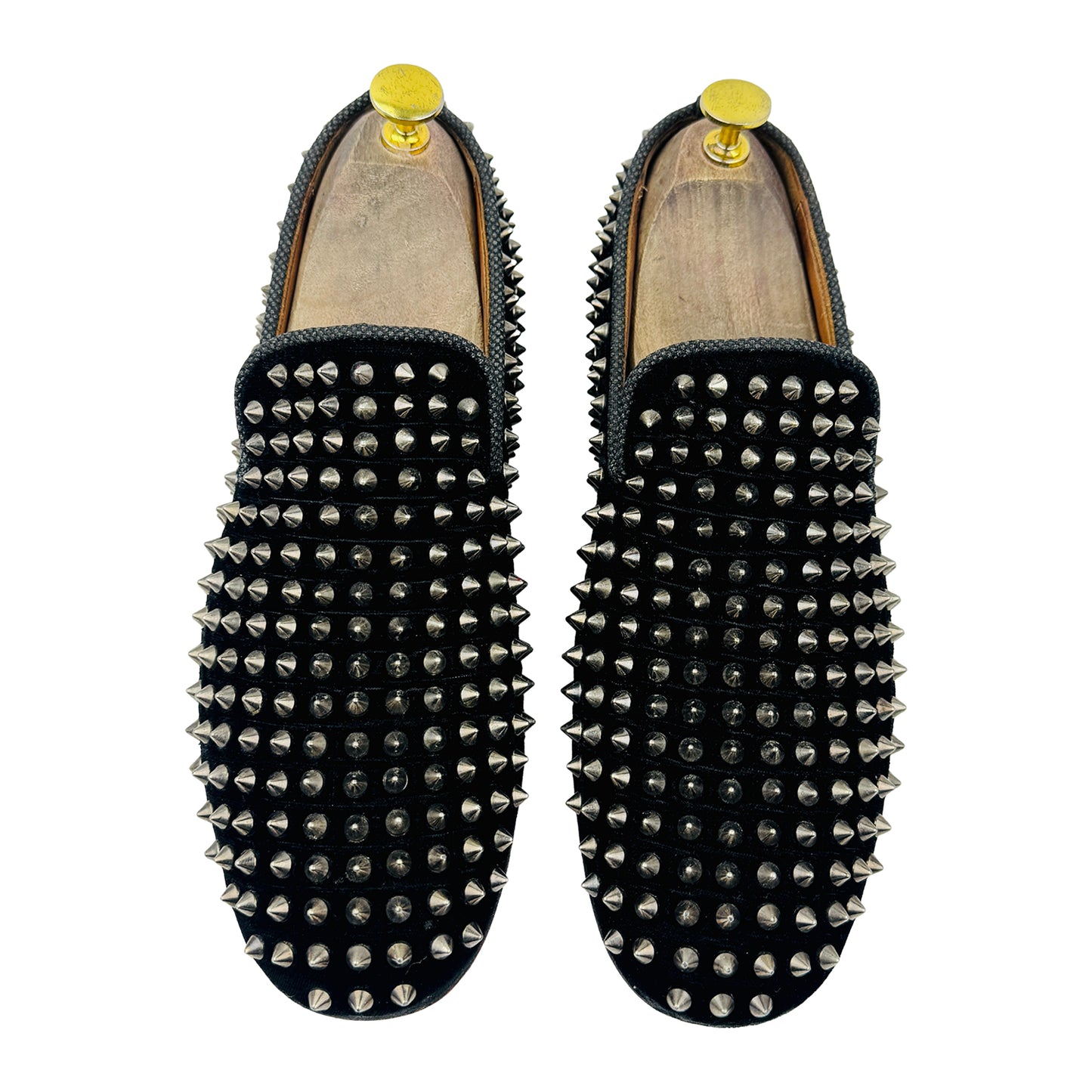 Christian Louboutin Dandelion Spiked Loafers (Size 42)
