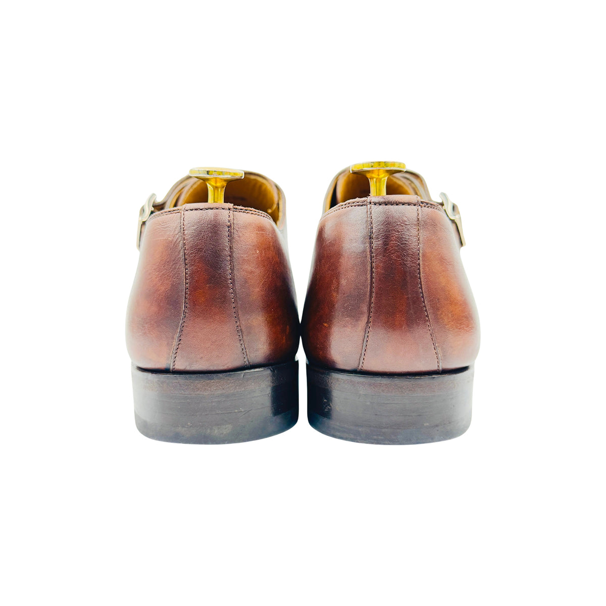 Magnanni Garrett Double Buckle Monk Strap Shoes (Size 42.5) - 23808-13