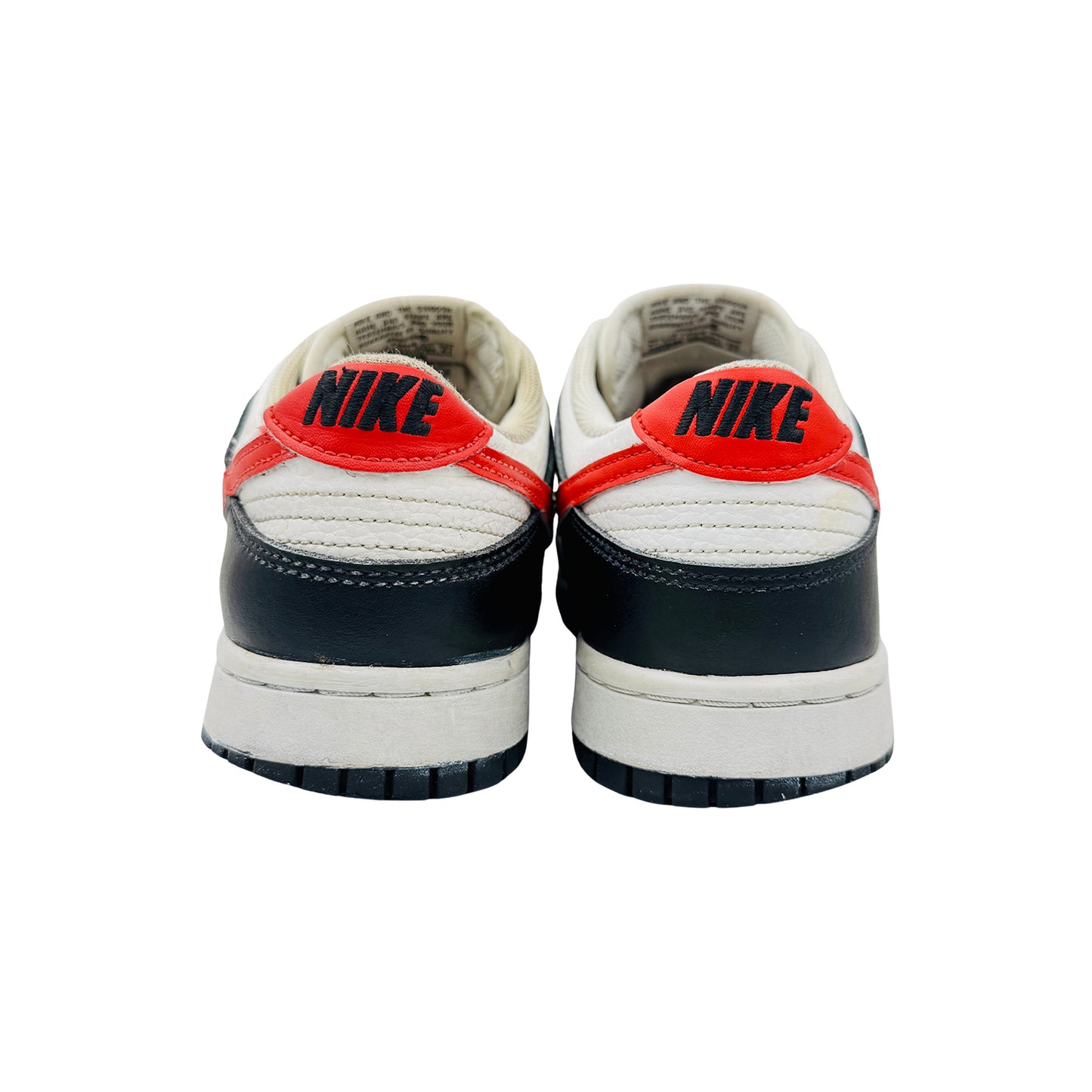 Nike Dunk Low Retro 'Red Swoosh Panda' Sneakers (Size 43) - FB3354-001