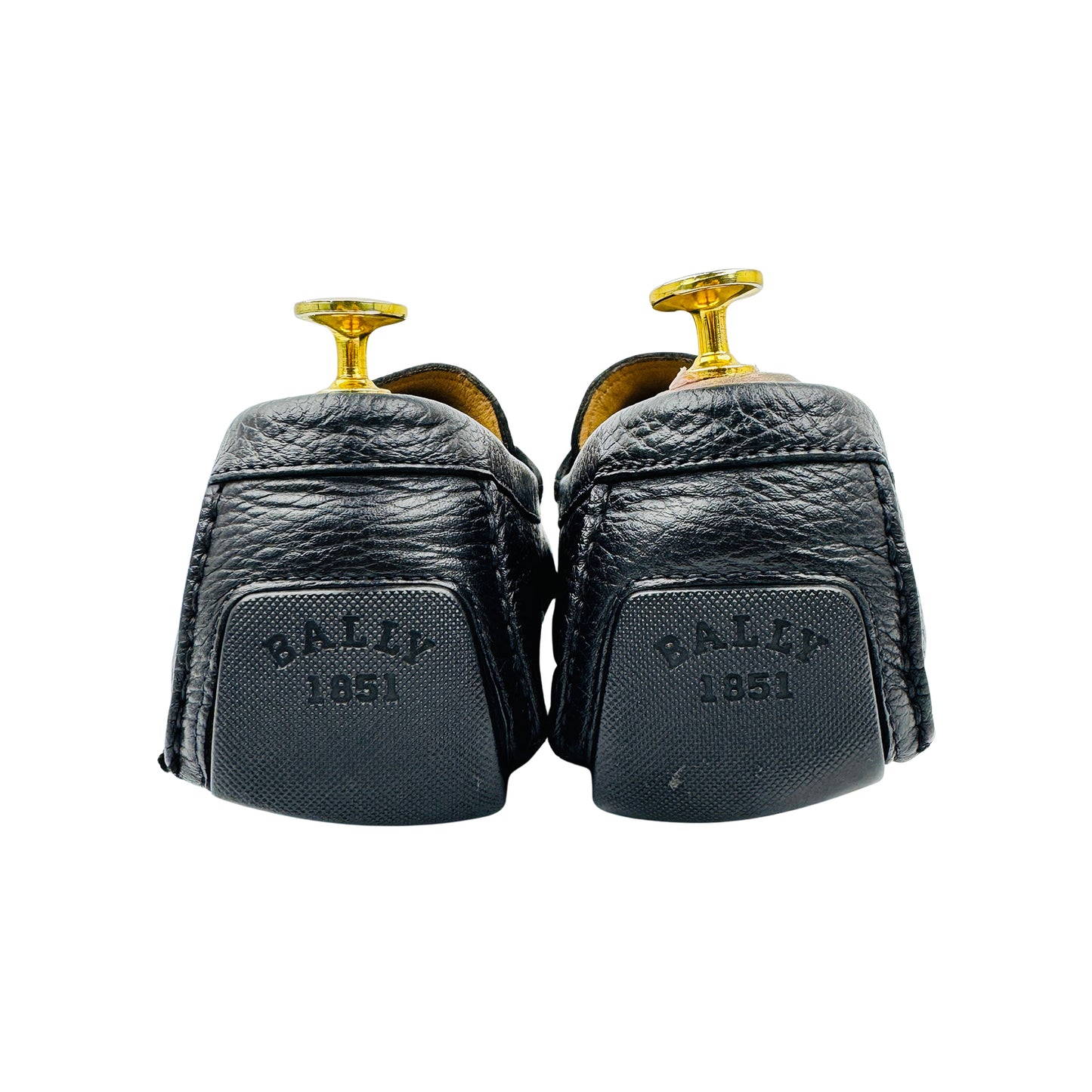 Bally Wabler Black Driving Loafers (Size 40/40.5)