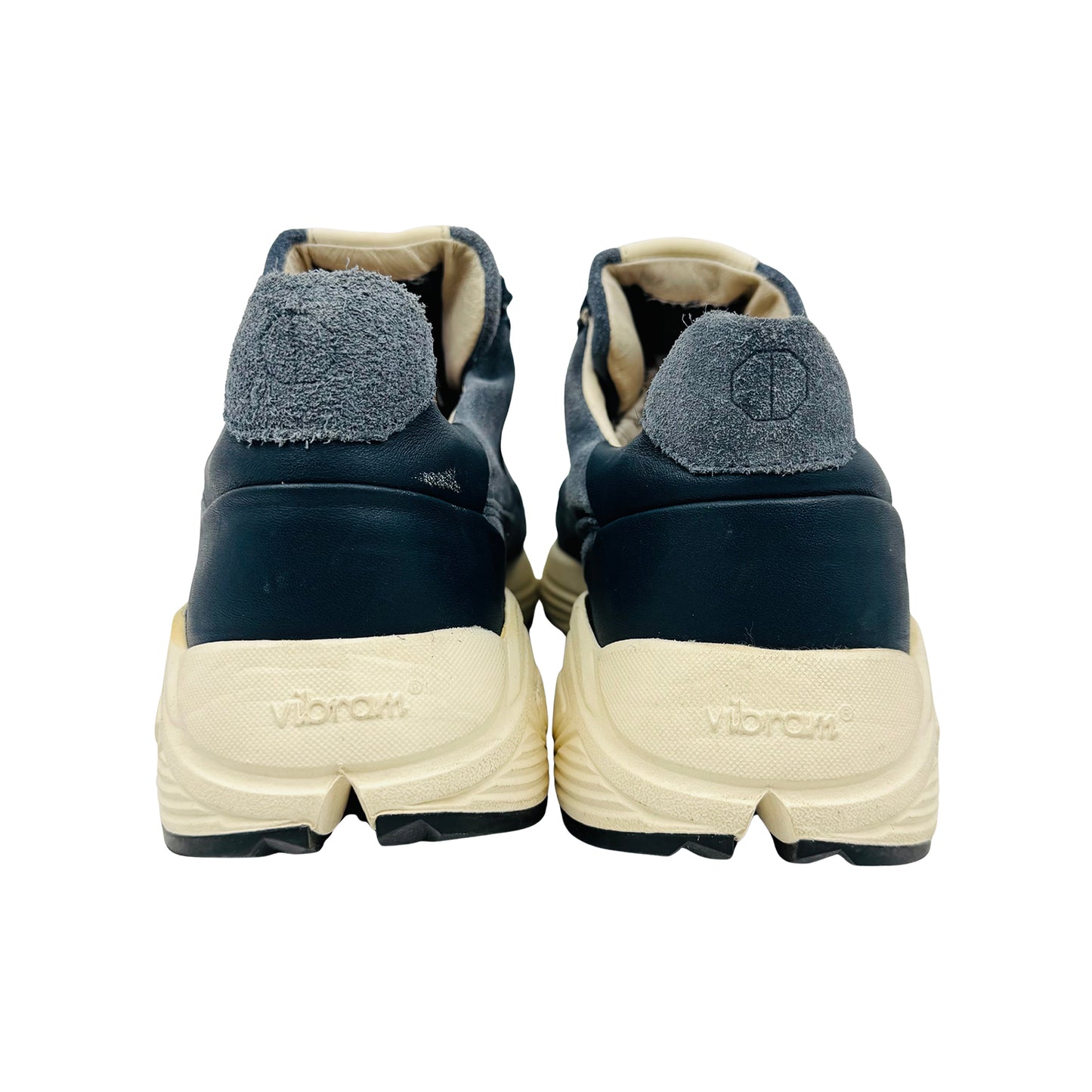 Dstrezzed Men's Blue Suede Leather Shoes (Size 44)