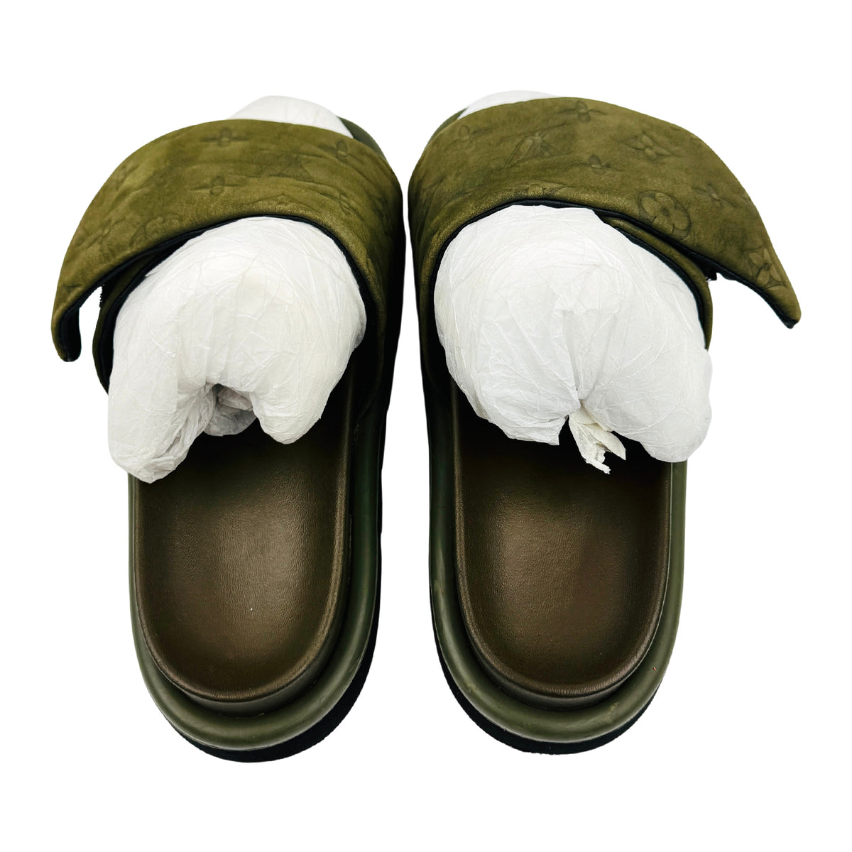 Louis Vuitton Pool Pillow Flat Comfort Mules (Size 38)