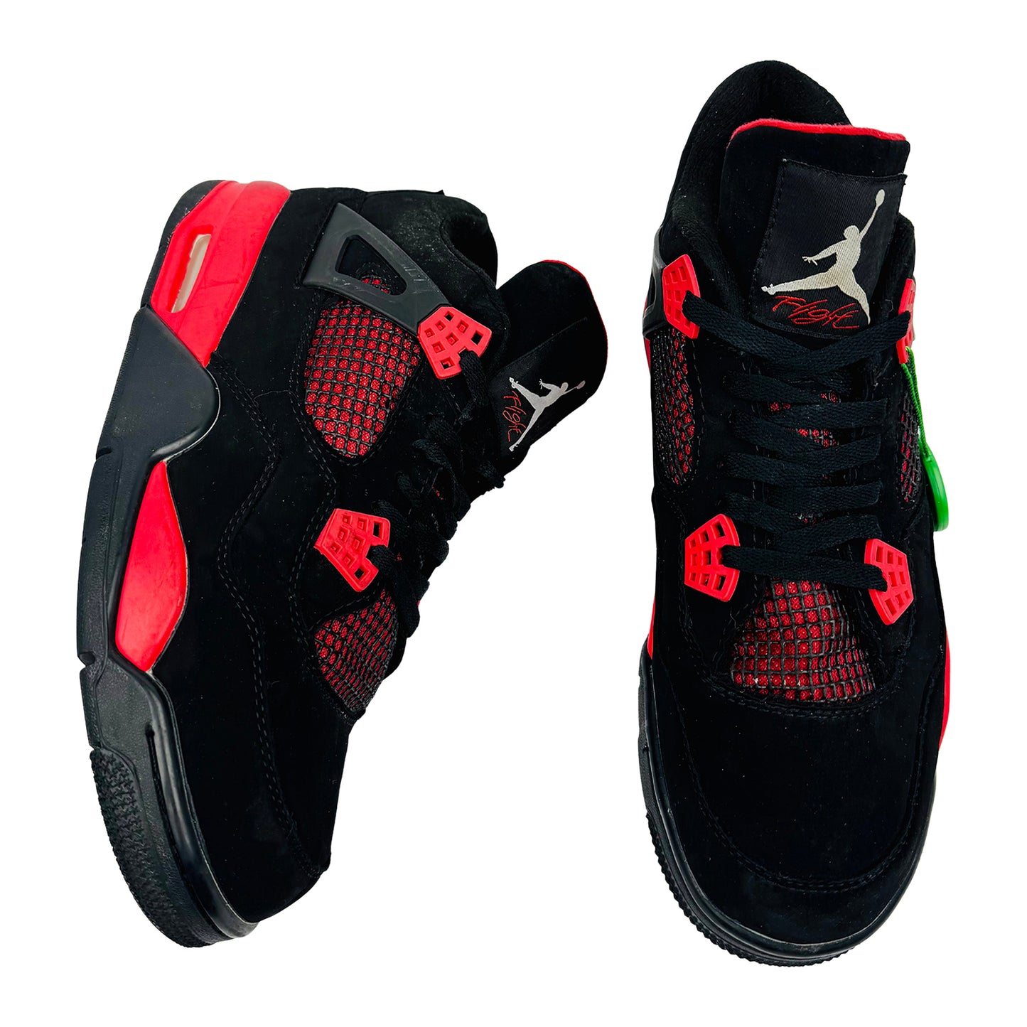 Nike Air Jordan 4 Retro 'Red Thunder' Sneakers (Size 45)