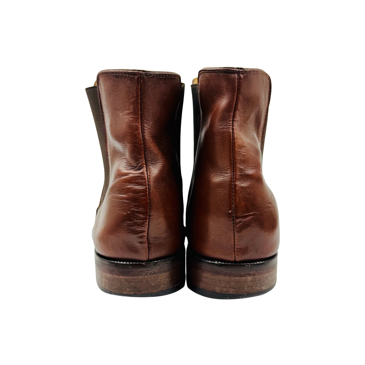 Bally Men's 'Cognac Brown' Chelsea Boots (Size 43.5)