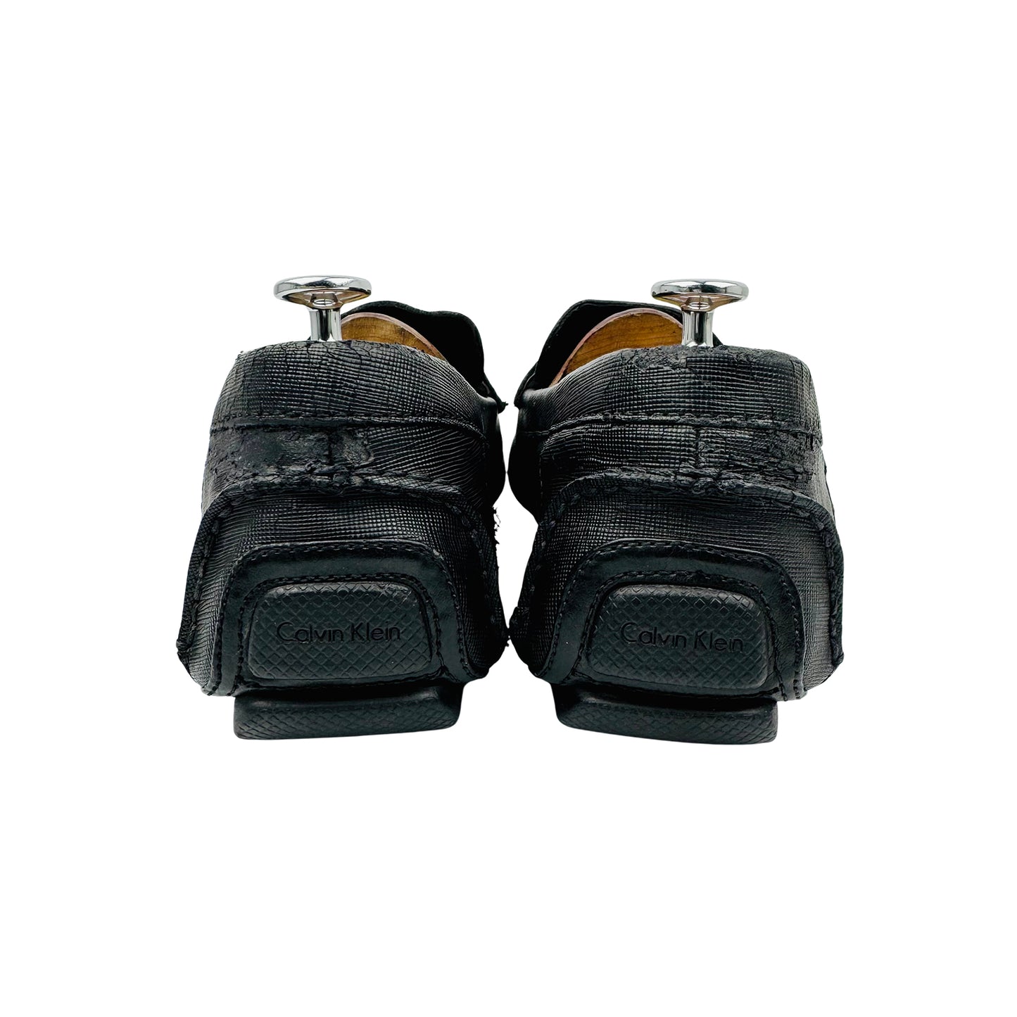 Calvin Klein Magnus Textured Leather Loafers (Size 44) - 34F1517