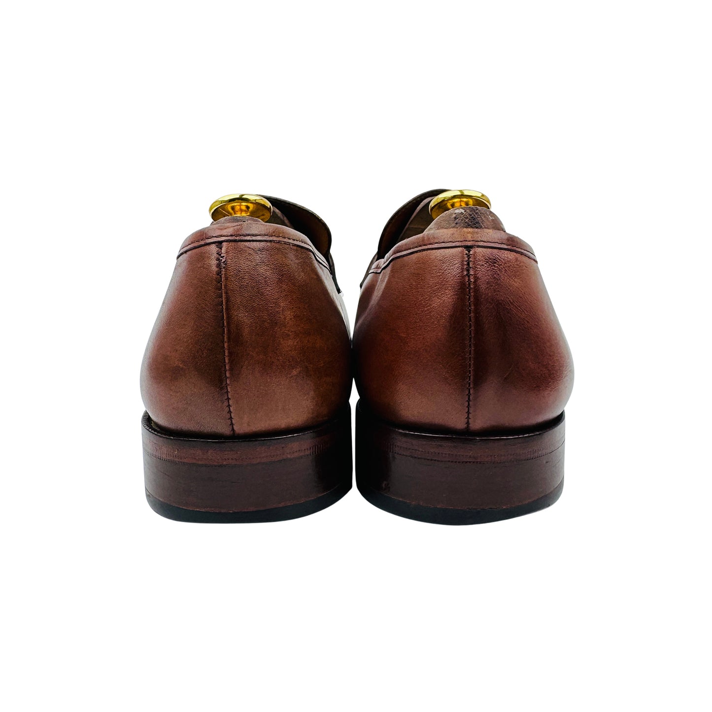 Jack Erwin Men's Luke Brown Penny Loafers (Size 44/44.5)