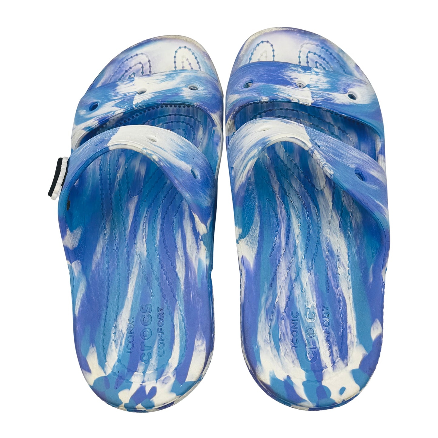 Crocs Classic Marbled Sandal Slides (Size 38/39) - 207701