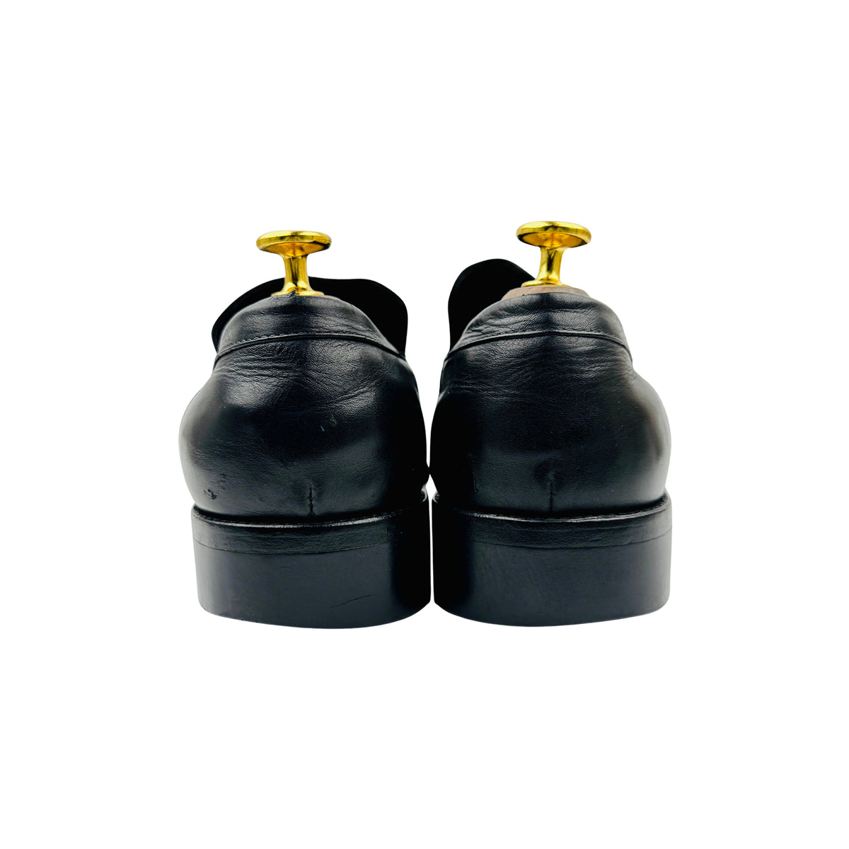Ermenegildo Zegna Black Leather Bit Loafers (Size 42)