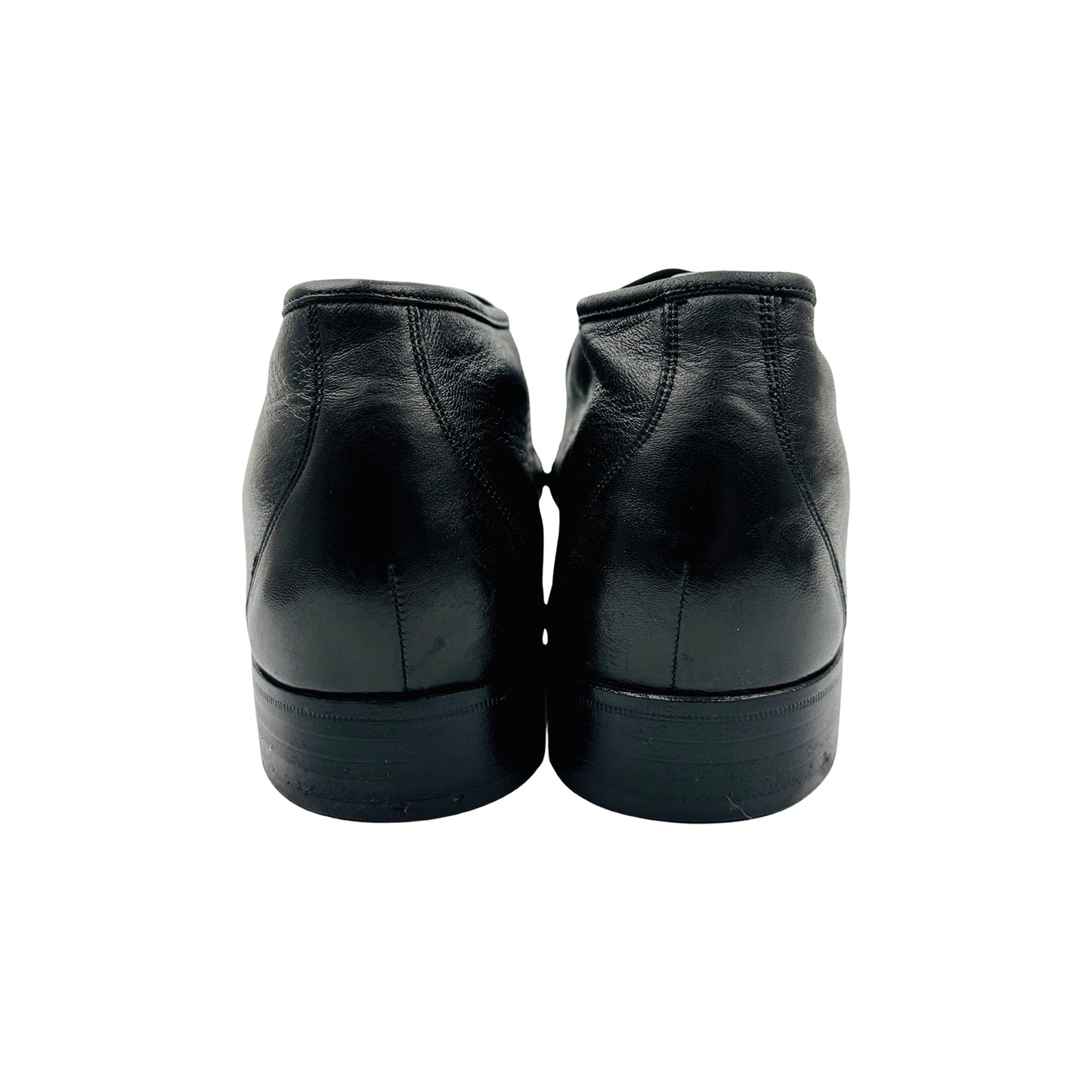 Bally Men's Black Leather Loafers (Size 45)