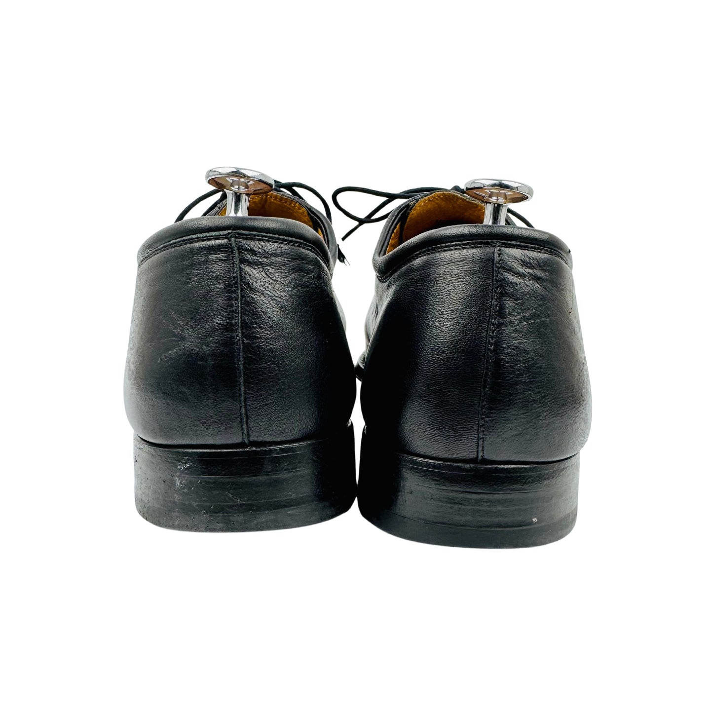 Magnanni Federico Leather Black Oxfords (Size 45/45.5) - 12654