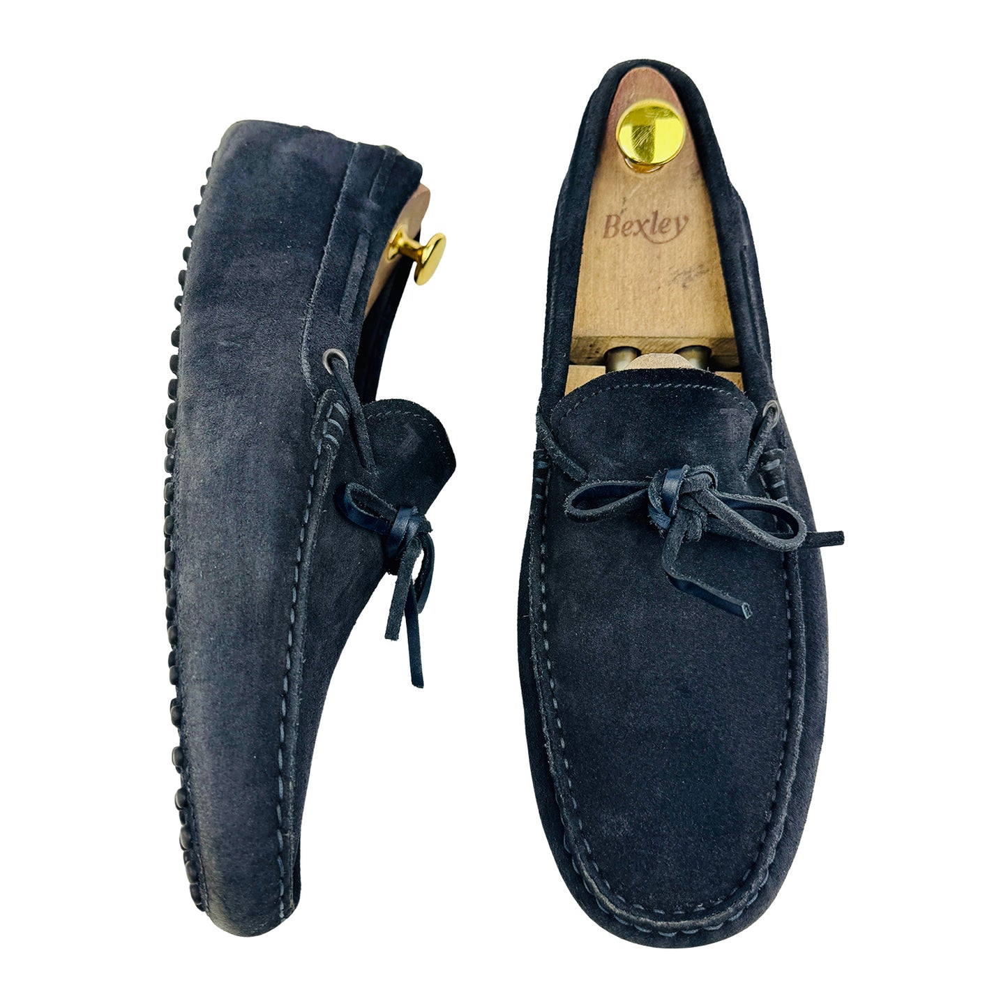 Tod’s Men's Gommino Navy Blue Loafers (Size 43.5)