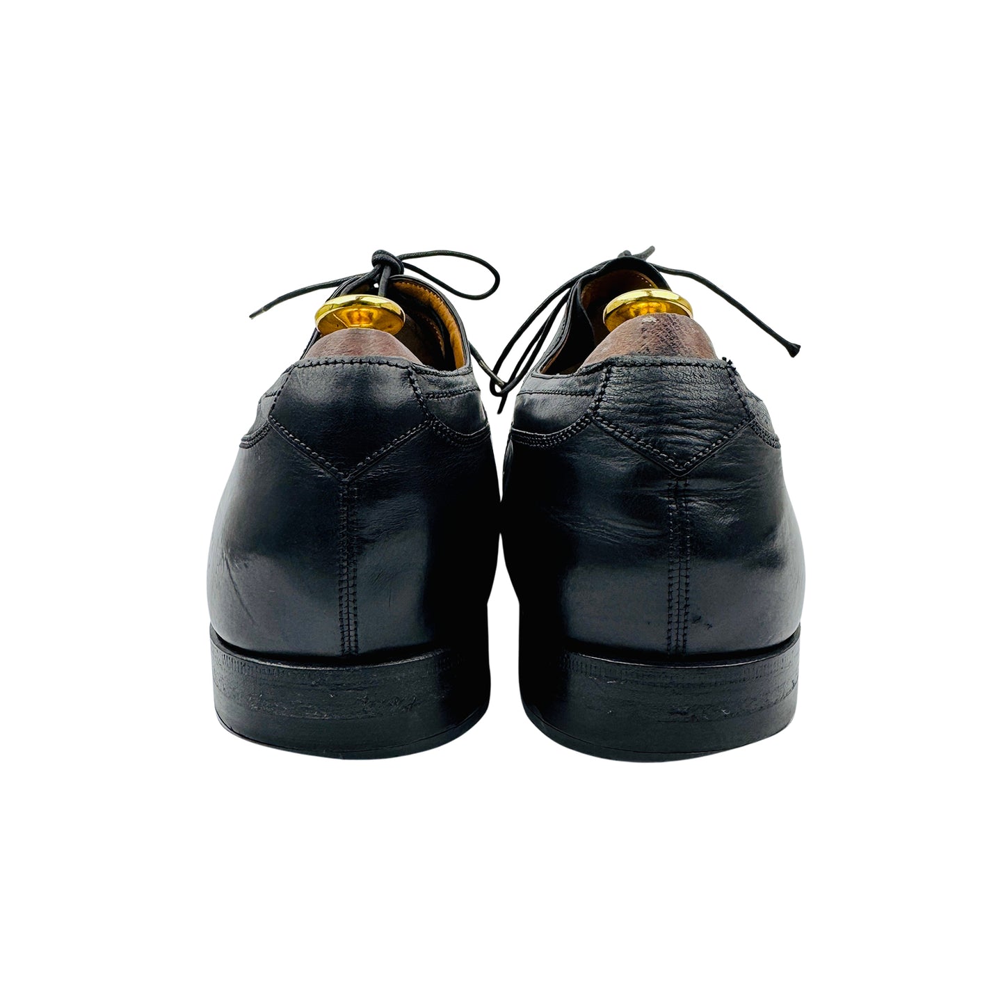 Bally Men's Black Leather Oxford Shoes (Size 42.5)