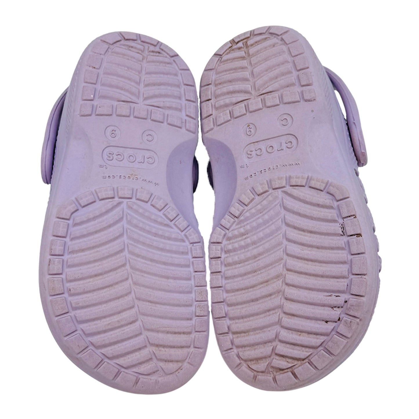Crocs Baya Purple Clogs (Size 25/26) - 205483