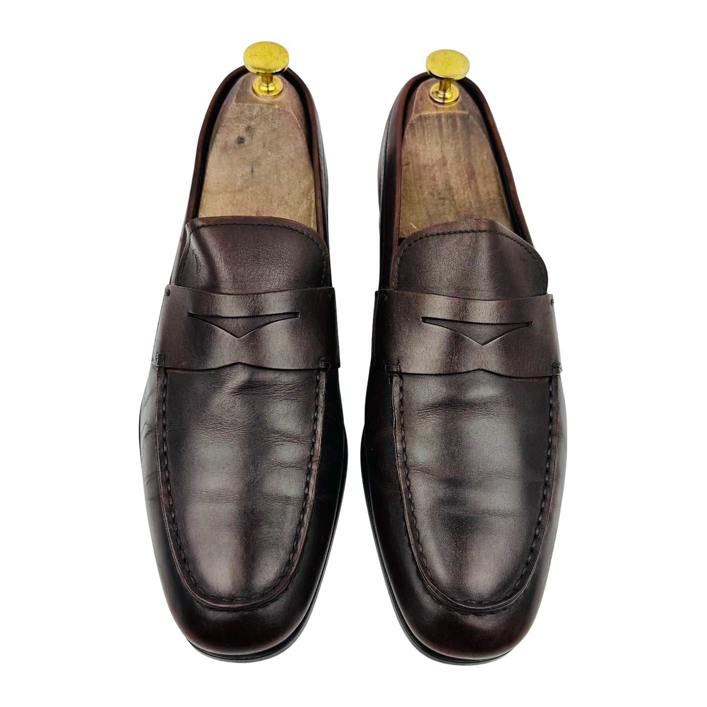 Tod's Men's Brown Leather Loafer (Size 41/41.5)