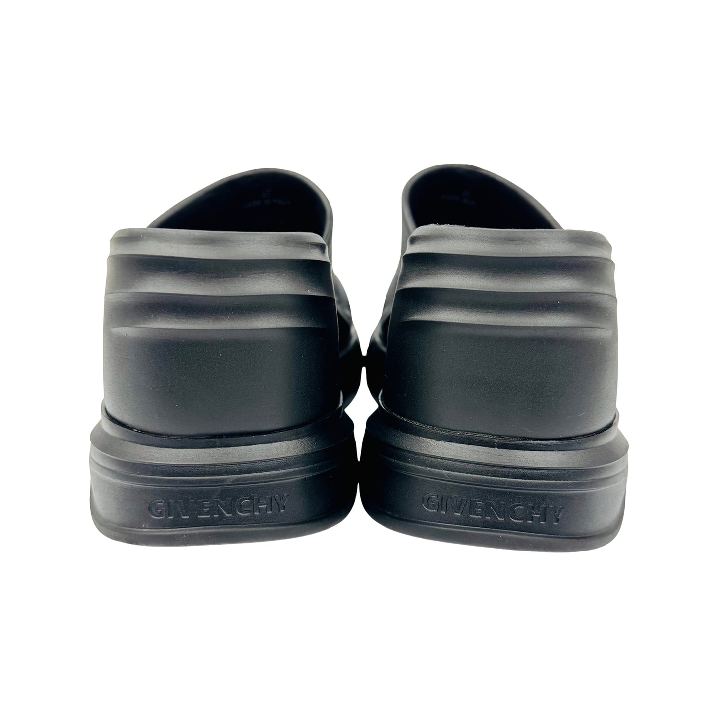 Givenchy Marshmallow Black Sandal Slippers (Size 37/37.5)