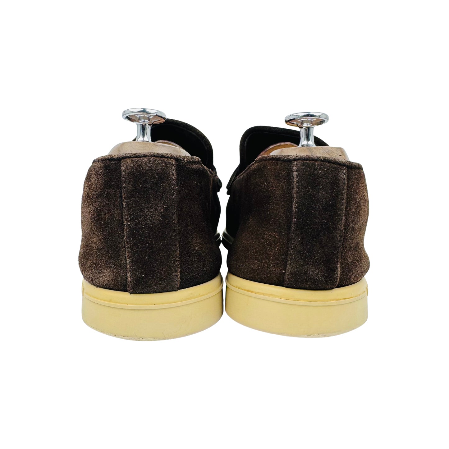 Louis Vuitton Estate Brown Suede Loafers (Size 43.5/44)