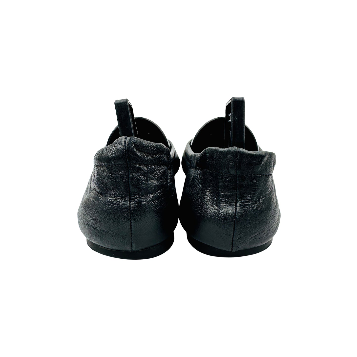 Tory Burch Reva Black Ballet Flats (Size 38/38.5)