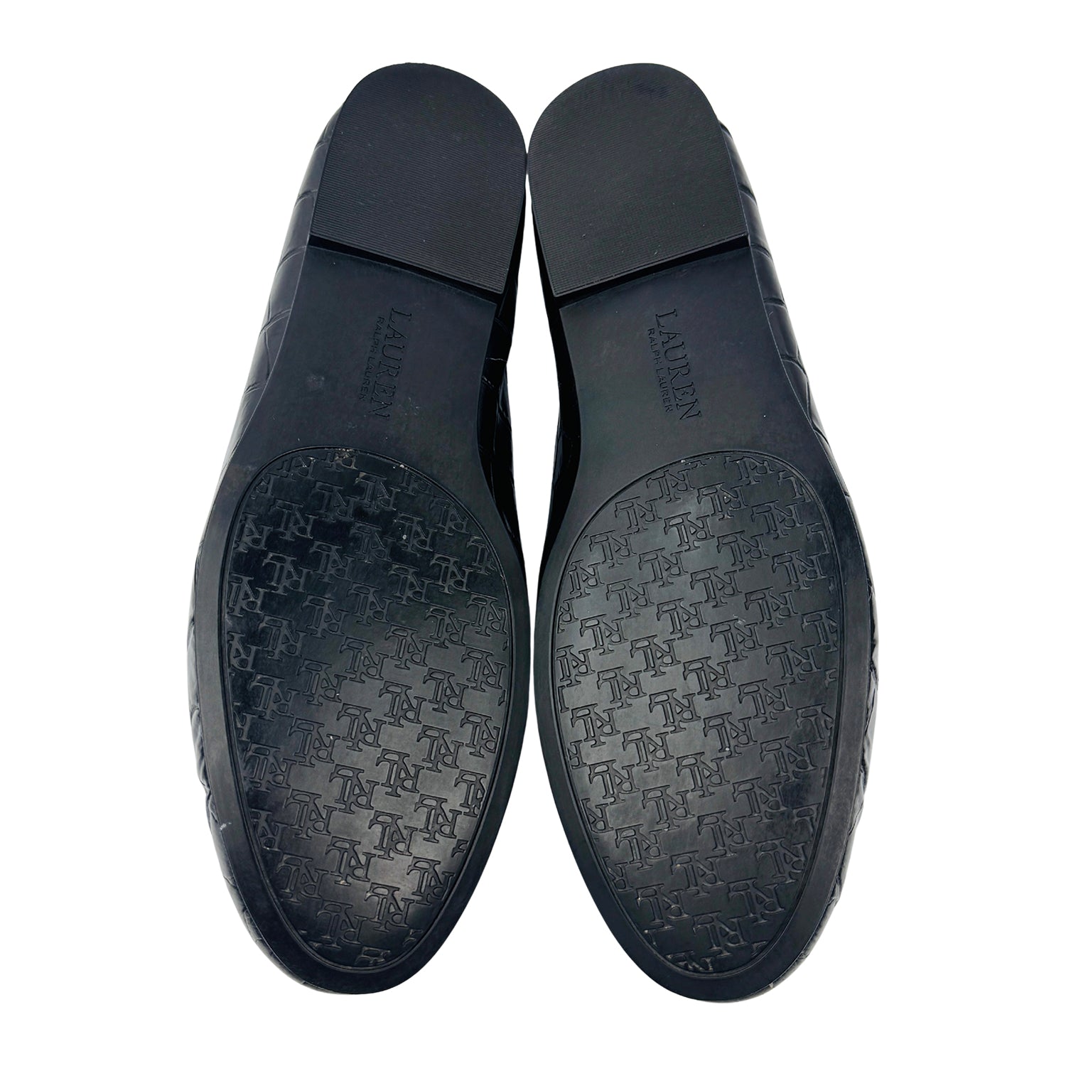 Outsole image of Ralph Lauren Crocodile Averi Loafers (Size 39) - 802824660001