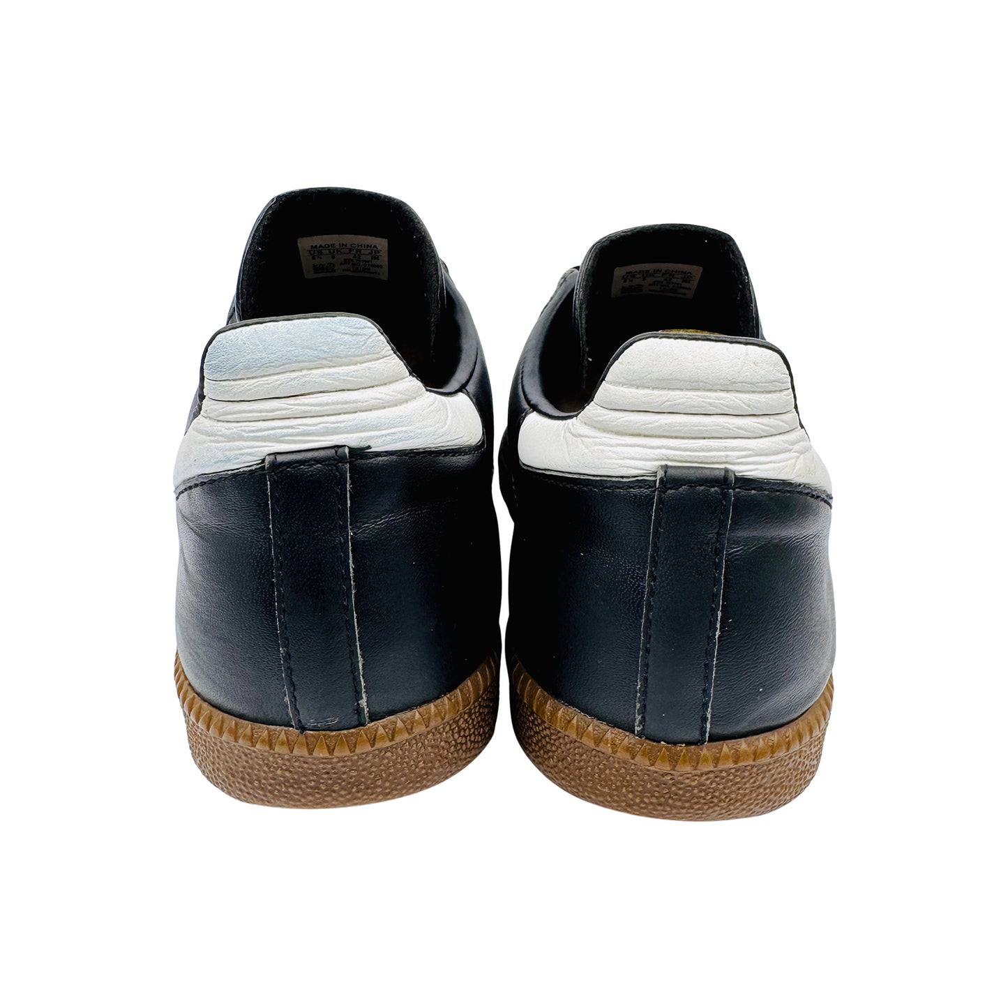 Adidas Samba Leather Black Sneakers (Size 42/42.5) - 019000