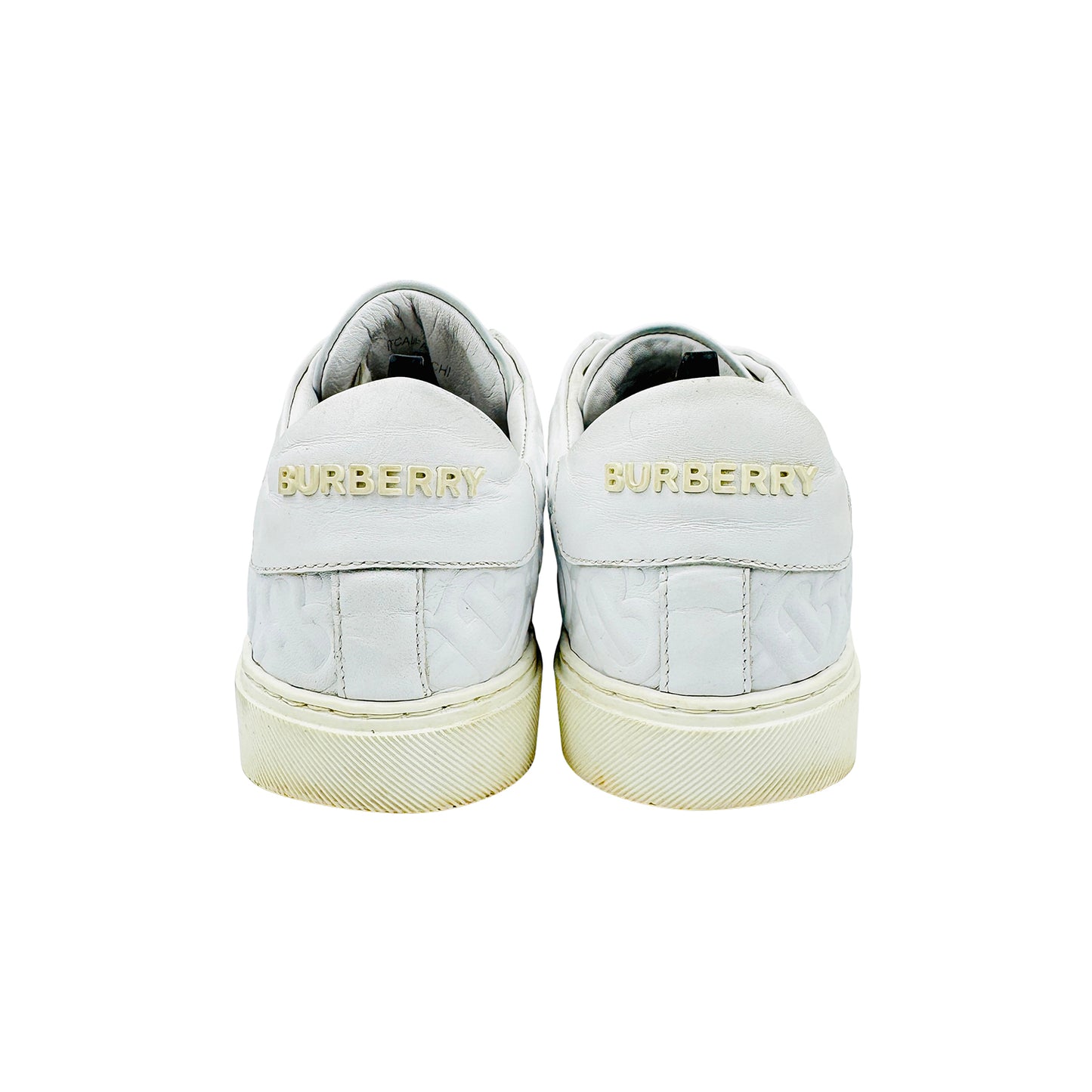 Burberry Albridge White Leather Sneakers (Size 39)